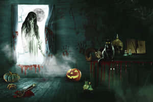 Fundal înfricoșător de Halloween — Halloween înfricoșător Fundal