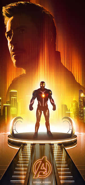 Fundal Iphone X Iron Man — Galaxy A57 Fundal