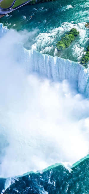 Iphone X Niagara Falls Background — Huawei nova 16 Fundal