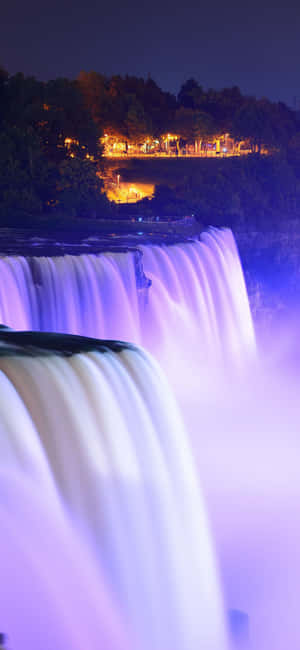 Iphone X Niagara Falls Fundal — Honor X7e Plus Fundal
