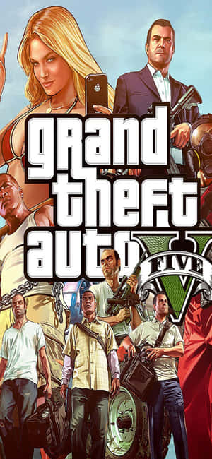 Fond Iphone X Grand Theft Auto V — Redmi 15 Fundal