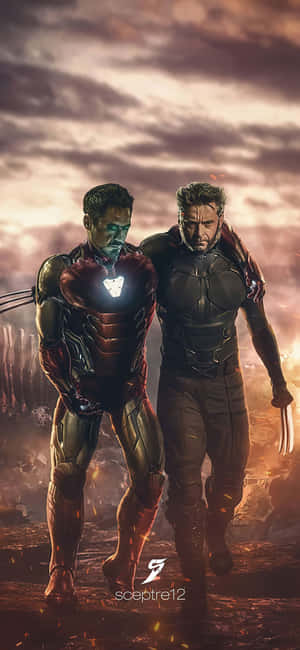 Fundal Iphone X Iron Man — Redmi Note Fundal