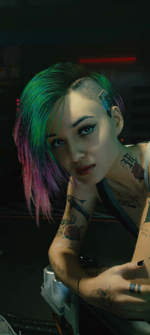 Fundal iPhone X Cyberpunk 2077 — Nothing Phone (2) Fundal