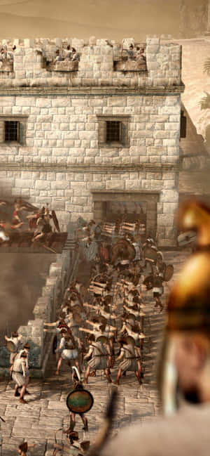 Fundal Total War Attila pentru iPhone XS Max — Galaxy A18 Fundal