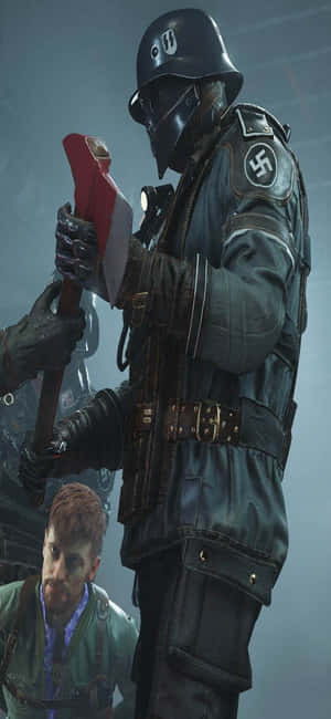 Fundal iPhone Xs Wolfenstein II — RedMagic 10 Air Fundal