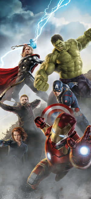 Fundal iPhone XS Avengers — iPhone 14 Fundal