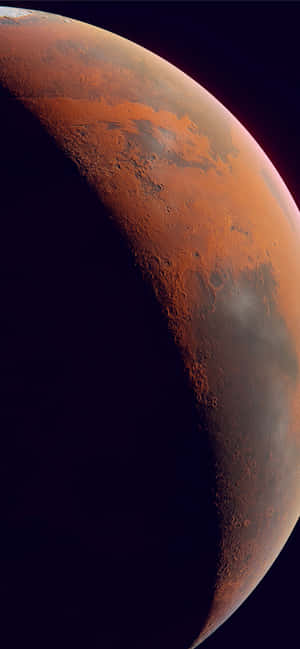Mars Background — Realme Note 80 Fundal