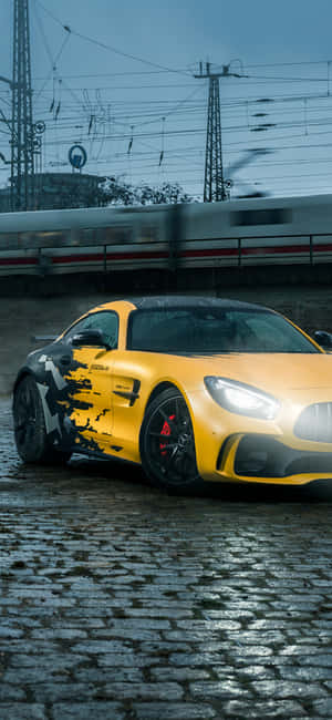 Iphone Xs Mercedes Amg Background — iPhone 18 Pro Fundal
