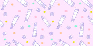 Fundal Roz Kawaii Adorabil — Kawaii roz Fundal