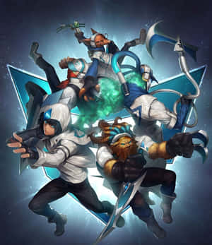Fundal Pixel 3xl League Of Legends — Samsung galaxy Fundal