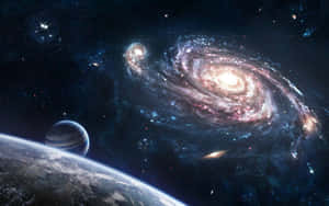Fundal spațial galactic — Surface Fundal