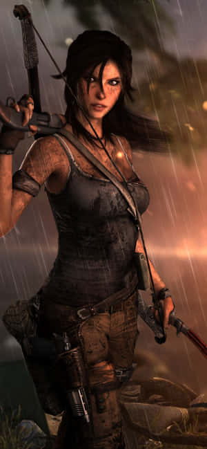 Iphone Xs Max Rise Of The Tomb Raider Fundal — iPhone 14 Plus Fundal