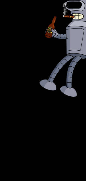 Galaxy S10 Plus Bender Fan Art — iPhone 14 Plus Fundal