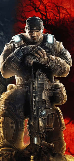 Iphone X Gears Of War 5 Background — Realme P4 Fundal