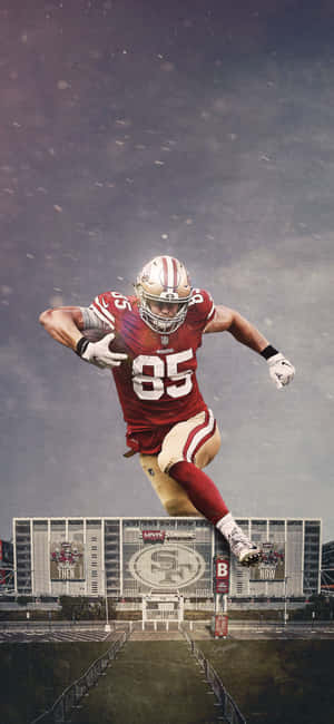 George Kittle — Vivo X Fundal