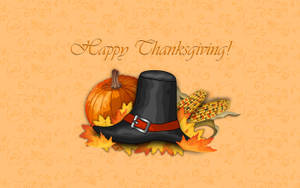 Gheuță drăguță de elf de Thanksgiving — Thanksgiving drăgut Fundal