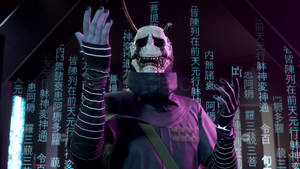Fond de ecran Ghostwire Tokyo Hannya Rău — Ghostwire Tokyo Fundal