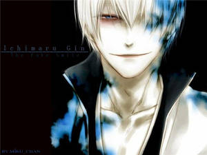 Gin Ichimaru Zâmbet Fals — Anime desktop Fundal