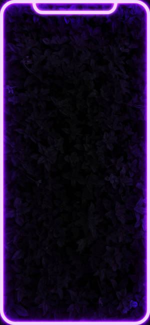 Glowing Black And Purple Aesthetic Telefon — iPhone 11 Pro Max Fundal