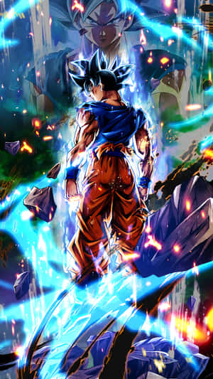 imagini cu Goku Ultra Instinct — Goku ultra instinct GIF Fundal