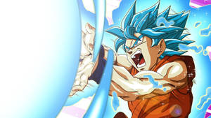 Dragon Ball Z Kamehameha a lui San goku, super brol, super saiyan luptându-se cu răufăcătorii. — Dragon ball super GIF Fundal