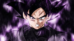 Goku Negru cu Aură Întunecată