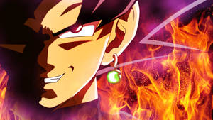 Goku Negru în Focul Ardente