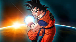 Goku se luptă cu Jiren din Universul 11 — Dragon ball super GIF Fundal
