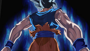 Estetic Goku — Goku ultra instinct GIF Fundal