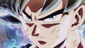 Goku Ultra Instinct cu Păr Argintiu — Ultra Instinct Goku Fundal