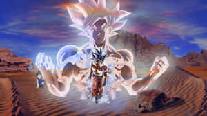 Imagini cu Goku Ultra Instinct — Goku ultra instinct GIF Fundal