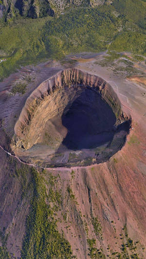 Fond de ecran Google Pixel 4 Crater