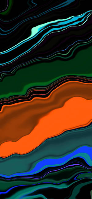 Google Pixel 4 cu Abstract Lichid — Pixel 4 Fundal