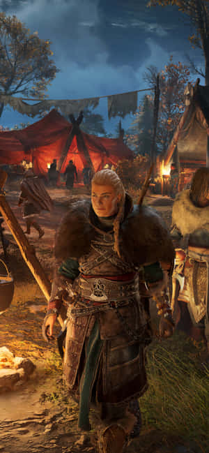 Iphone Xs Max Assassin's Creed Valhalla Fundal — IQOO Z10R Fundal