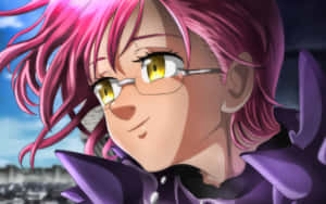 Gowther, Păcatul Poftelor, într-o Poziție Captivantă din Seria Anime Seven Deadly Sins — 2880x1800 Fundal