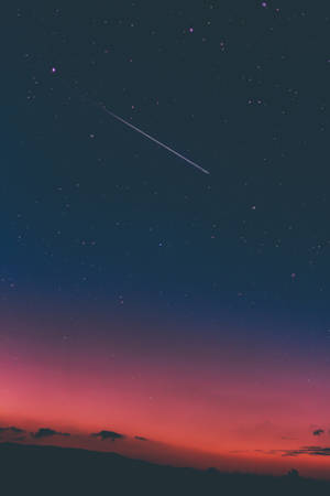 Gradient Cer iPad Mini — Samsung Galaxy S20 Fundal