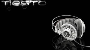 Fond de ecran Grafică Cool Tiesto Căști — Economisire baterie Fundal