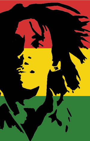 Grafică Trendy Colorată Bob Marley — RedMagic Astra Fundal