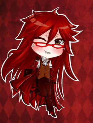 Grell Sutcliff stilat, pozând cu încredere — Kindle Paperwhite Fundal