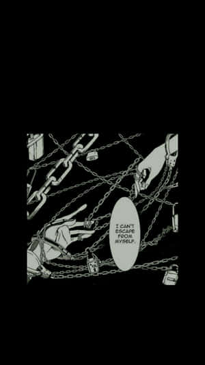 Grunge Anime — Panou manga Fundal