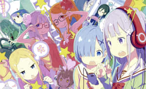 Hatsune Miku - Vedeta Pop Virtuală — Personaje Anime Fundal