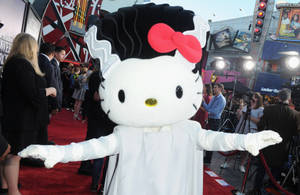 Tapet Hello Kitty înfășată în mumie de Halloween înfricoșătoare — Hello Kitty Halloween Fundal