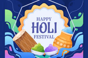 Holi — MacBook Air M2 Fundal