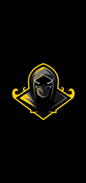 Hooded Bull Gaming Logo HD — iPhone 16 Fundal