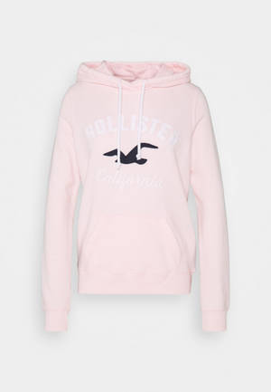 Fond de ecran hoodie Hollister roz deschis — OnePlus Pad Fundal