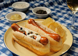 Imagini cu hot dog — Hot Dog Fundal