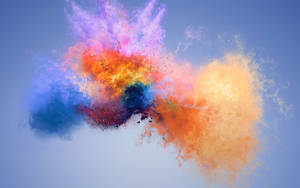 Fond de ecran Huawei Colorful Splash — Huawei Fundal