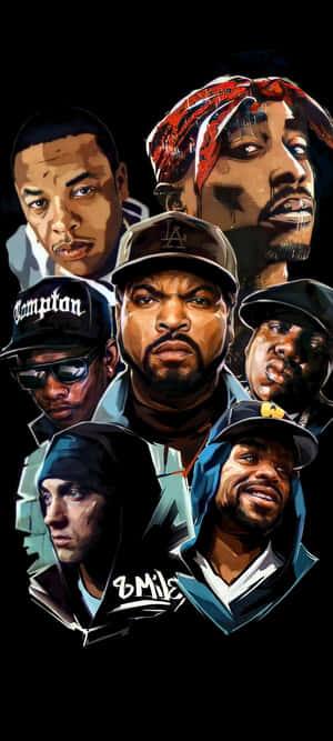 Colaj rapperi — POCO M7 Fundal