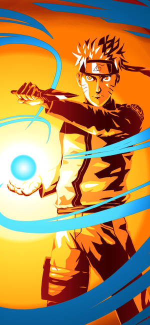 Naruto Galben — Galaxy A26 Fundal