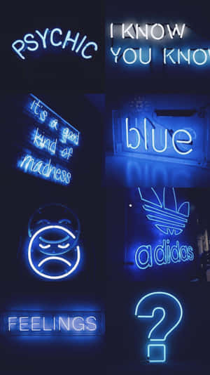 Imagini estetice neon — Neon estetic Fundal